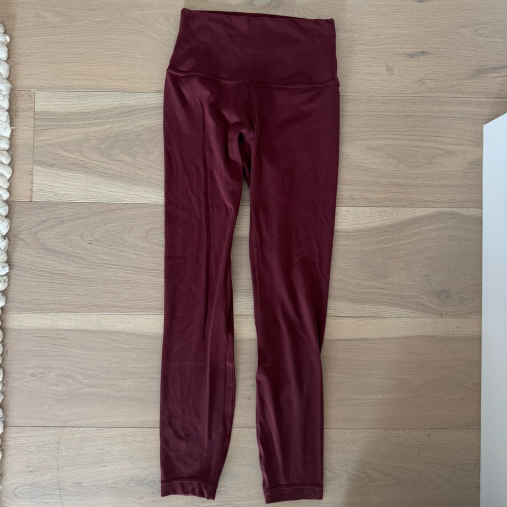 Lululemon align leggings Merlot 4